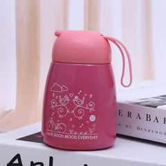 Stainless Steel Kids Water Bottle - Cute Eco-Friendly Cup