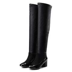 Over-the-Knee Stretch High Heel Boots for Women
