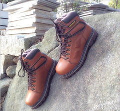 Men's Hiking Shoes with Foot Protection and Safety Features